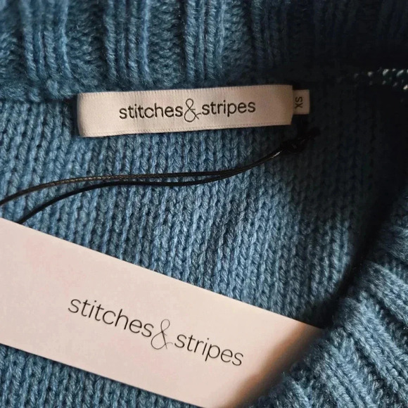 Stitches & Stripes Sz XS NWT pullover sweater - Picture 5 of 6